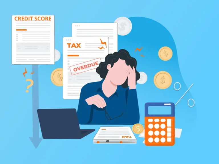 Does tax debt affect your credit score?