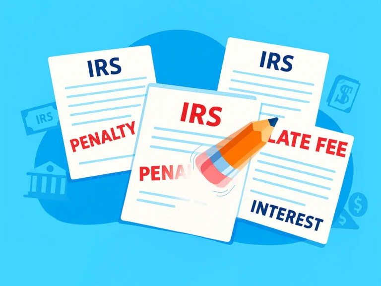 Can I Get My IRS Penalties and Interest Reduced?