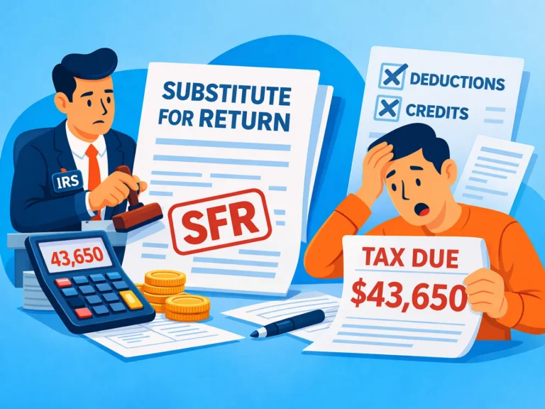 IRS Filed a Substitute for Return (SFR) - Now What