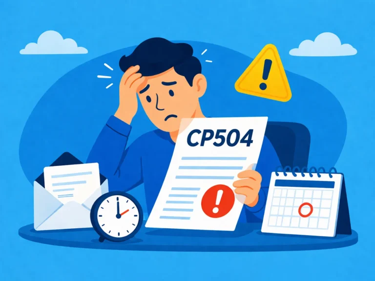 The IRS Sent You a CP504 Notice — Now What